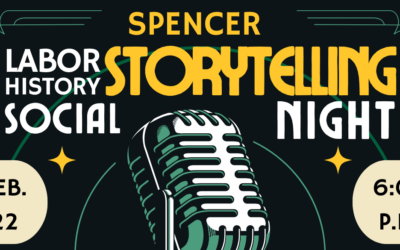 Labor History Storytelling Social Night