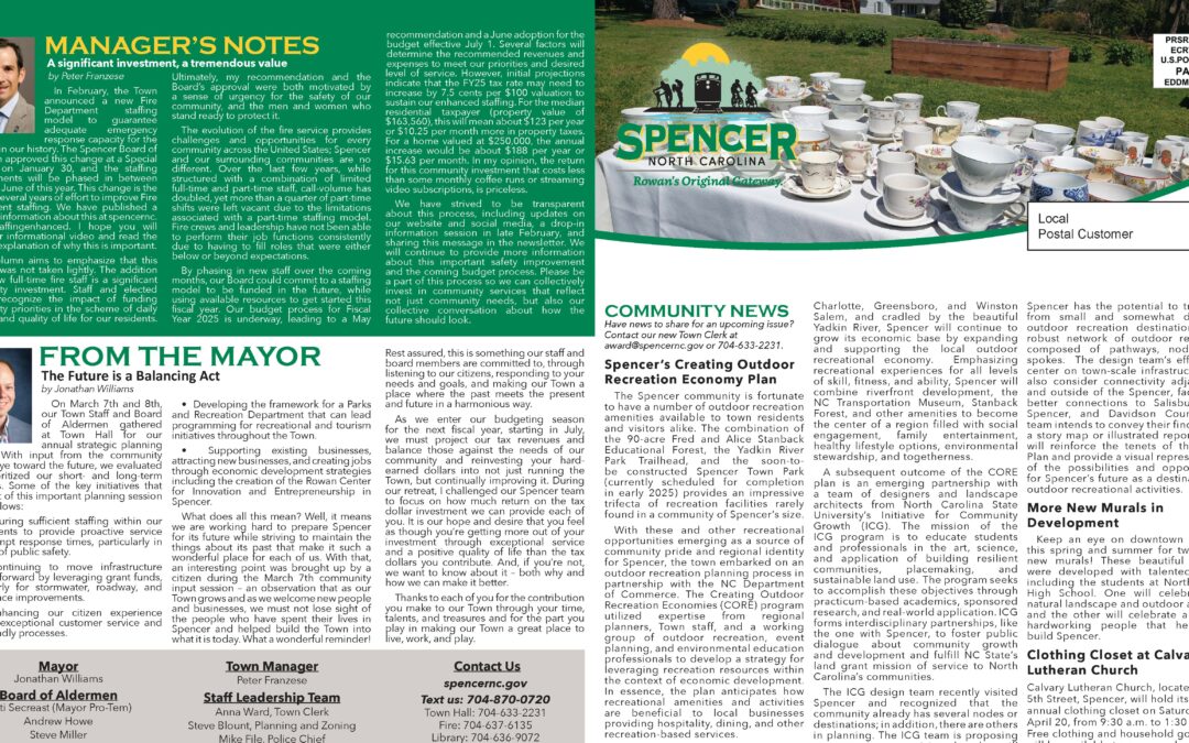 2024 Spring Newsletter