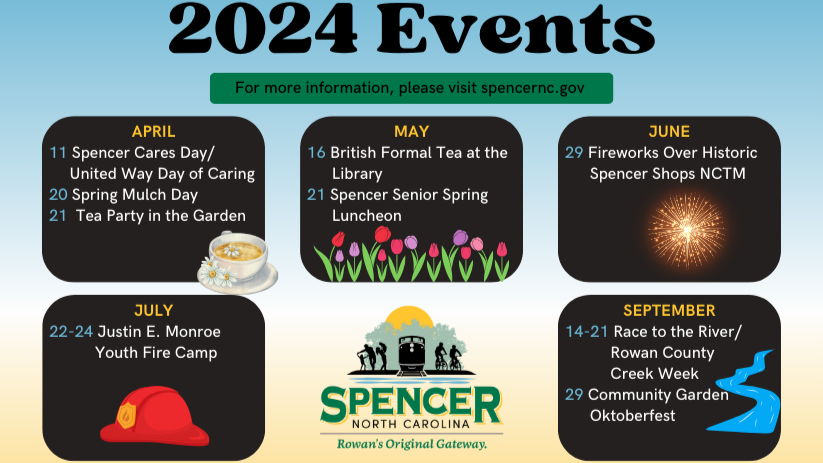 2024 Town of Spencer Events