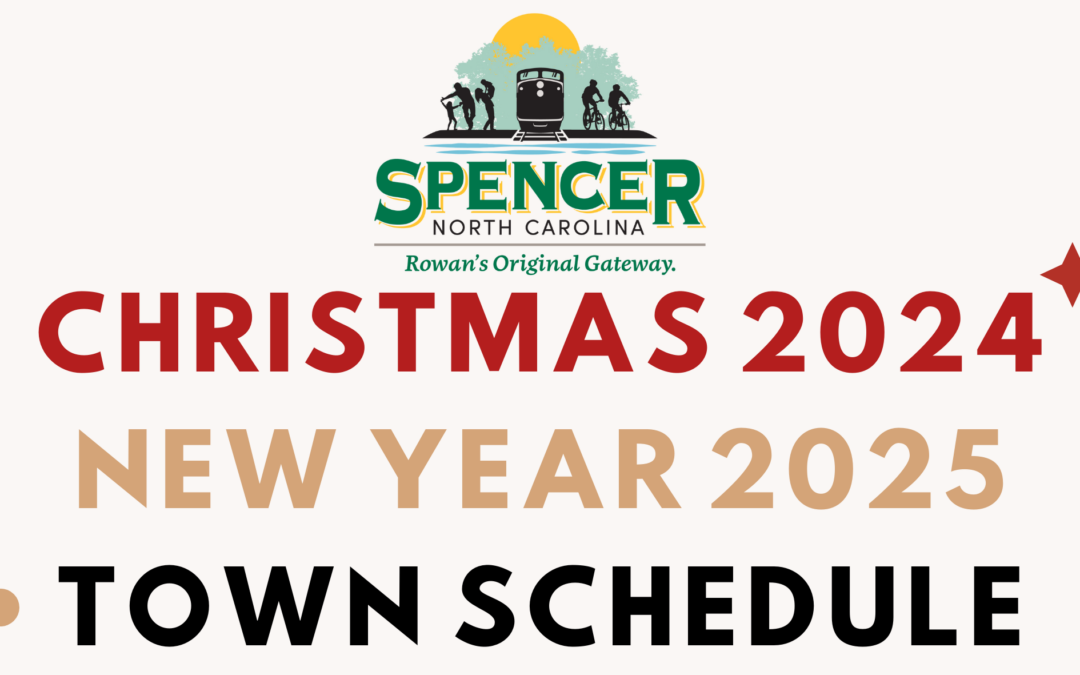 Christmas 2024/New Year 2025 Schedules