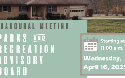 Inaugural Parks & Recreation Advisory Board Meeting