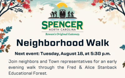 Aug 18 Neighborhood Walk to explore Stanback Forest Trails