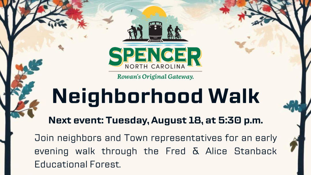 Aug 18 Neighborhood Walk to explore Stanback Forest Trails